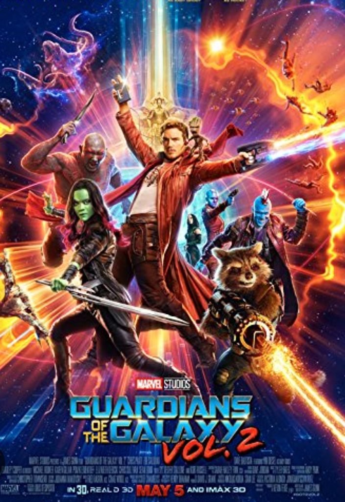 Alt = Poster art Guardians Of The Galaxy Vol 2 (2017). TM and Copyright ©Marvel Studios and the Walt Disney Company. All rights reserved.