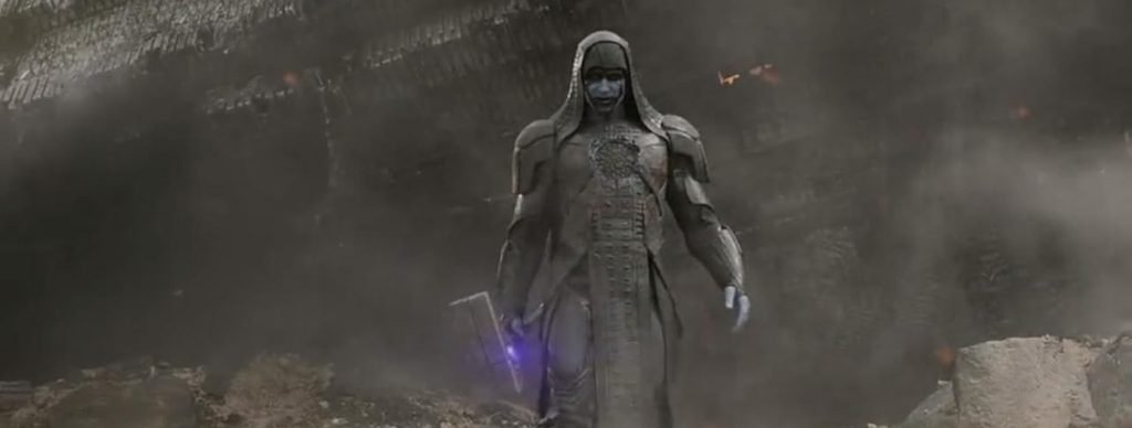 Alt = Lee Pace In Guardians Of The Galaxy (2014). ©Marvel Studios and the Walt Disney Company. All rights reserved.