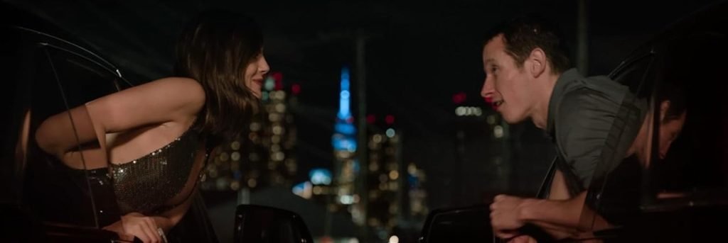 Alt = Monica Barbaro and Callum Turner In One Night Only (2026) ©Universal Studios. Courtesy of Universal Studios Licensing LLC. Used with permission.
One Night Only Movie Review