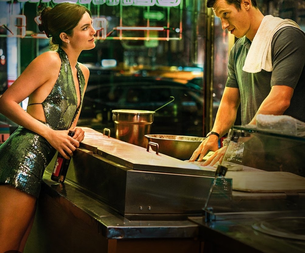 Alt = Monica Barbaro and Callum Turner In One Night Only (2026) ©Universal Studios. Courtesy of Universal Studios Licensing LLC. Used with permission.
One Night Only Movie Review