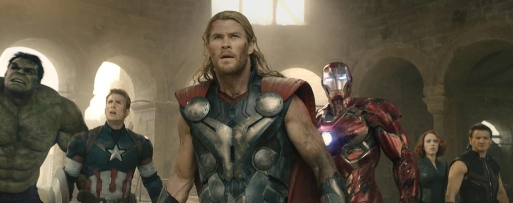 Alt = The Avengers In The Avengers Age Of Ultron (2015). ©Marvel Studios and the Walt Disney Company. All rights reserved