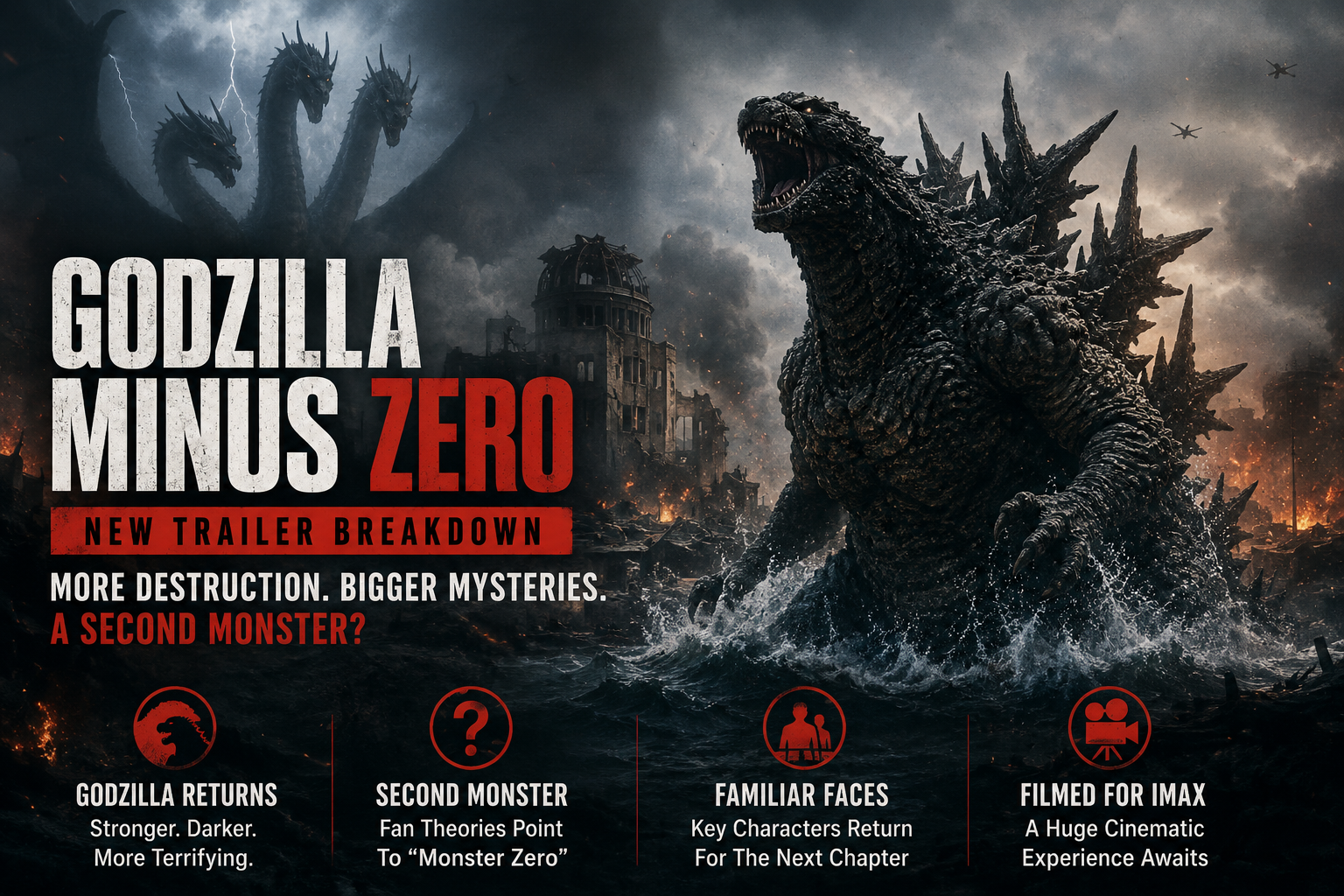 Godzilla Minus Zero Trailer