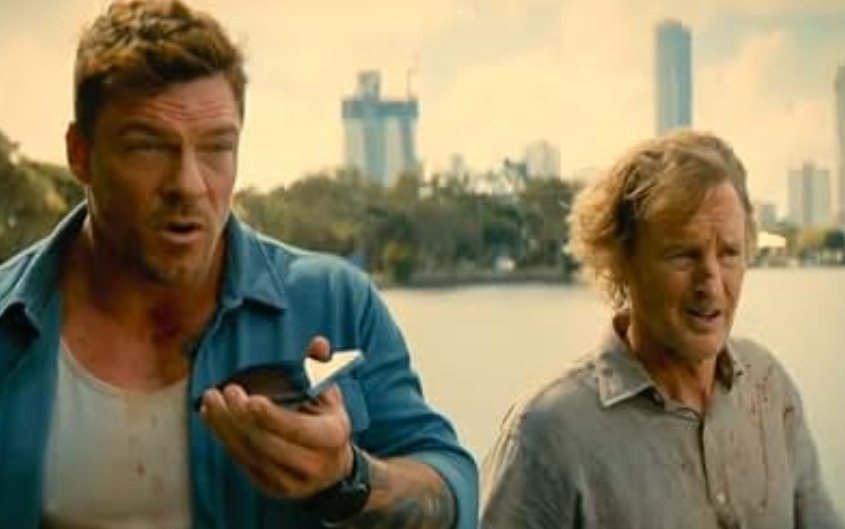 Alt = Alan Ritchson and Owen Wilson in Runner. ©2026 Angel Studios, Inc.
Runner 2026 Movie Review