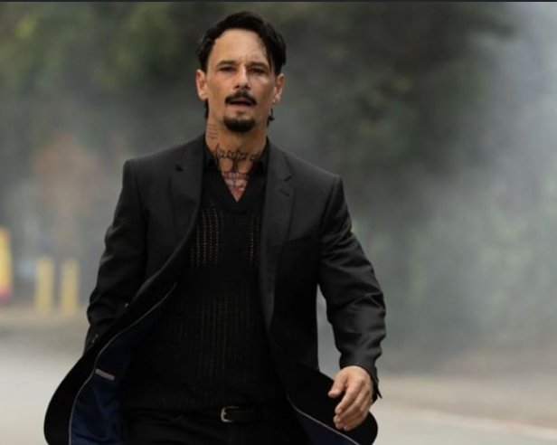 Alt = Rodrigo Santoro in Runner. ©2026 Angel Studios, Inc.
Runner 2026 Movie Review
