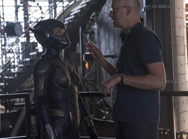 Alt = Evangeline Lilly And Director Peyton Reed on the set of Ant-Man and the Wasp (2018) ©Marvel Studios and the Walt Disney Company. All rights reserved.
Ant-Man And The Wasp 2018 Review