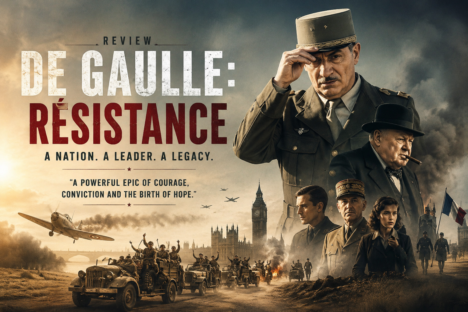 Read more about the article De Gaulle: Résistance Review