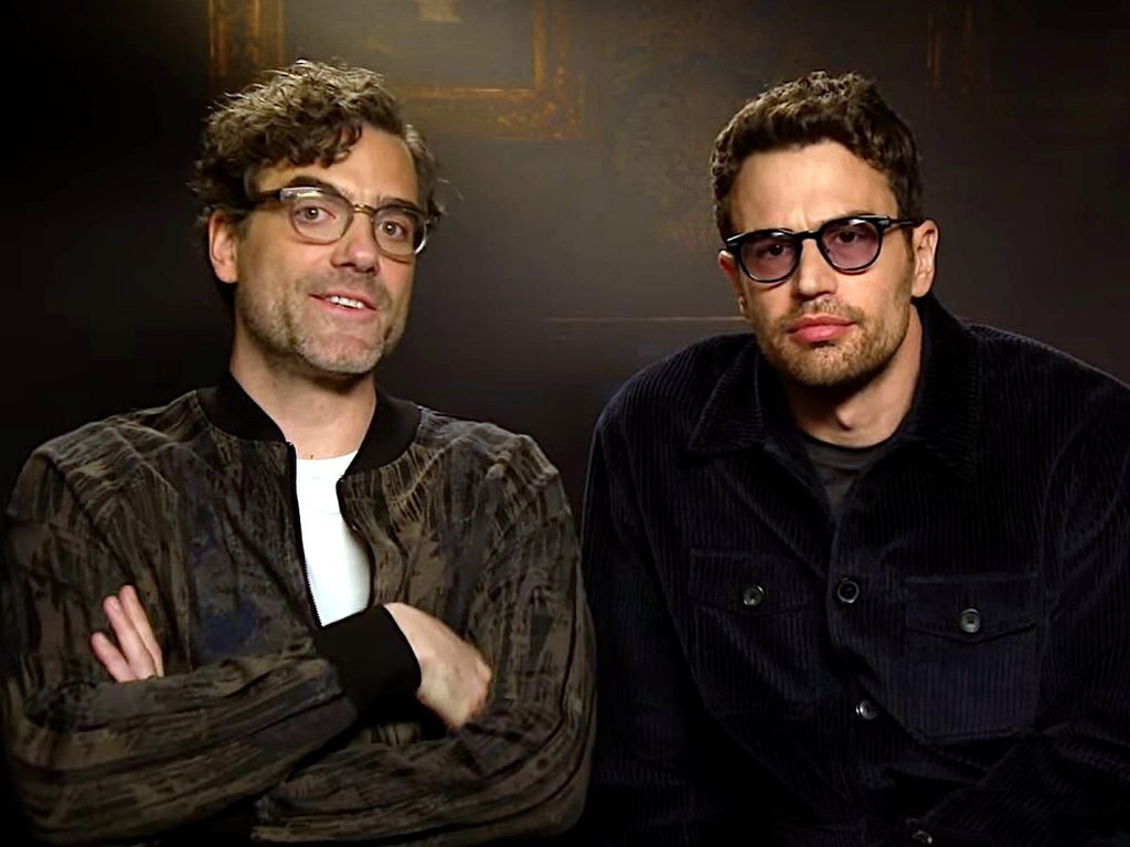 Alt = Daniel Ings and Theo James The Gentlemen By Margaret Gardiner ©Creative Commons Attribution 3.0