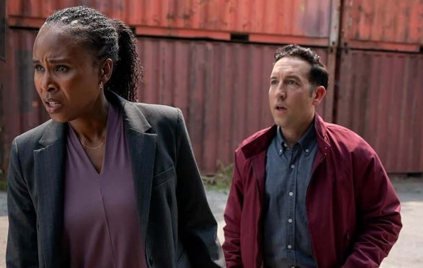 Alt = Sydelle Noel and Christopher Rodriguez Marquette, in Reacher. (Photo: Prime Video / Reacher Season 4, 2026)
Reacher Season 4 Review