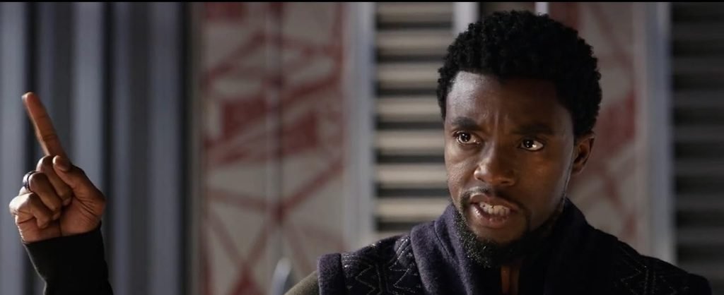 Alt = Chadwick Boseman in Avengers: Infinity War (2018) ©Marvel Studios and the Walt Disney Company. All rights reserved.
Avengers: Infinity War Review