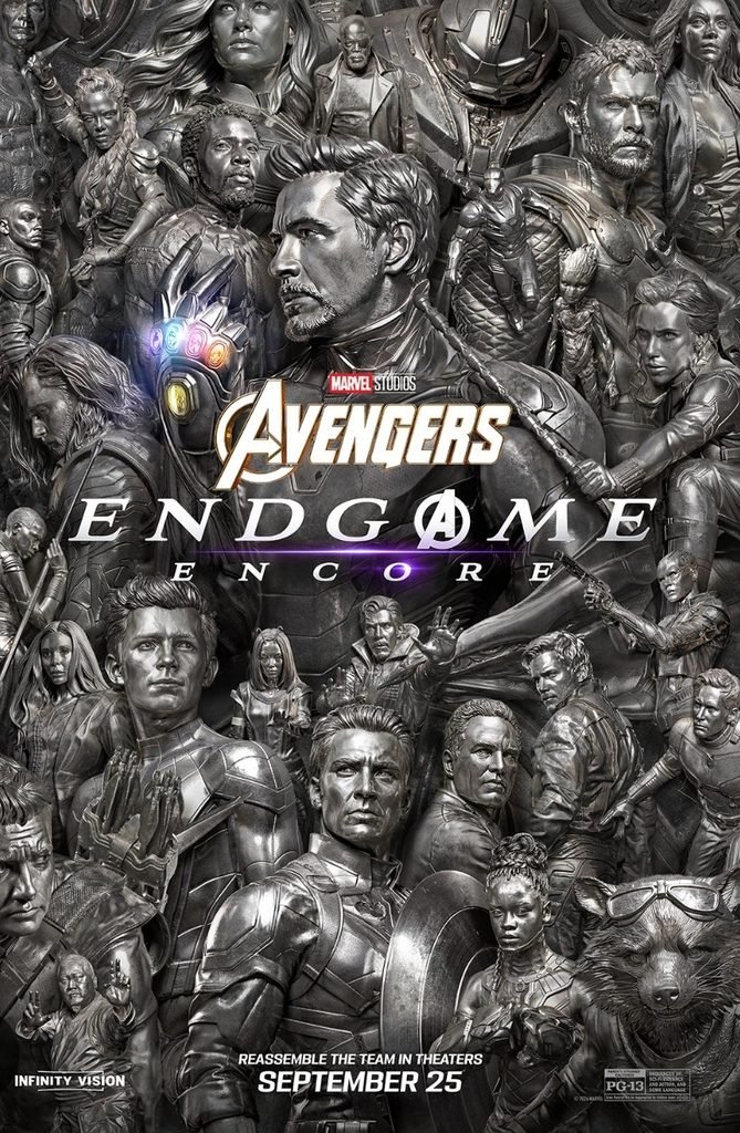 Alt = Poster art Avengers: Endgame (2019). TM and Copyright ©Marvel Studios and the Walt Disney Company. All rights reserved.
Avengers Endgame 2019 Review