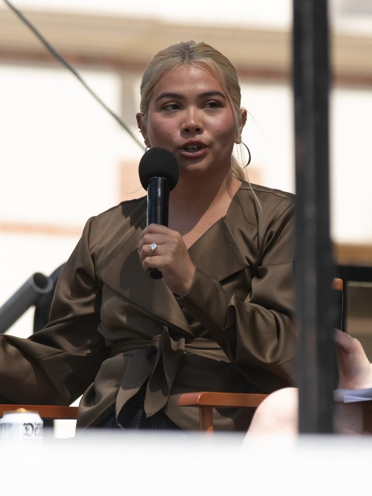 Alt = Hayley Kiyoko, at Los Angeles Times Festival of Books 2026 in Los Angeles, California By Luis Ochea ©Creative Commons Attribution-Share Alike 4.0
Girls Like Girls movie Review