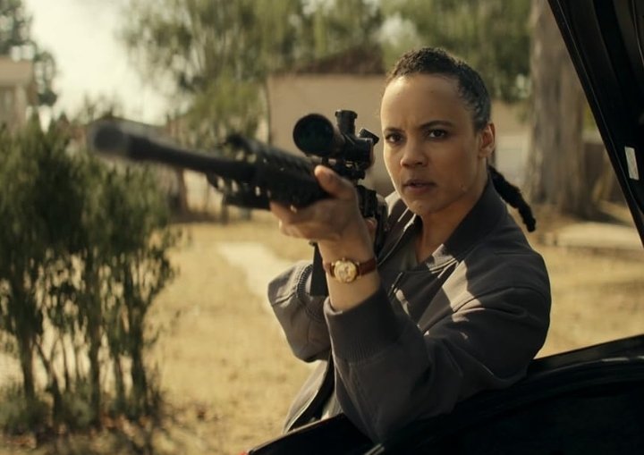 Alt = Maria Sten in Neagley (2026) Season 1 (2026) Photo Credit: Prime Video / Amazon MGM Studios
Neagley TV Series Review