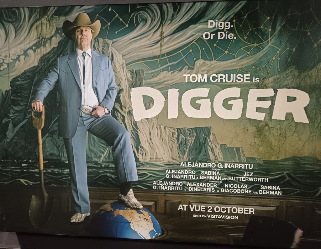 Alt = movie poster display for the movie Digger 
Digger Movie Review