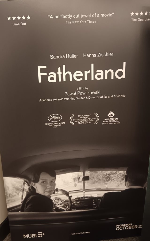 Alt = movie display for the movie fatherland Fatherland Movie Review