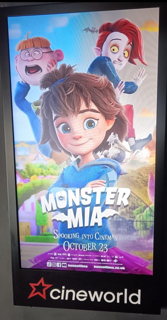 Alt = movie poster for monster Mia Monster Mia Movie Review