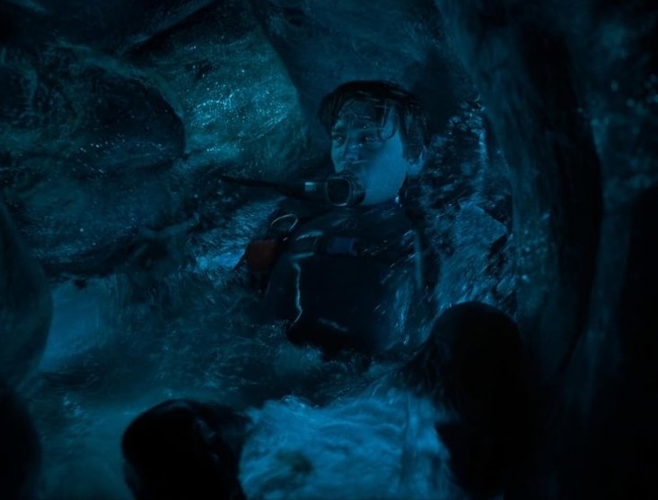 Alt = Austin Abrams in Whalefall (2026) Photo by Courtesy of 20th Century/© 2026 20th Century Studios. Al - © 2026 - 20th Century StudiosWhalefall Movie Review