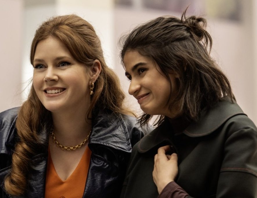 Alt = Amy Adams and Mia Tharia star in Klara and the Sun. Image courtesy of Sony Pictures / 3000 Pictures. © 2026 CTMG, Inc. All Rights Reserved.Klara And The Sun Movie Review