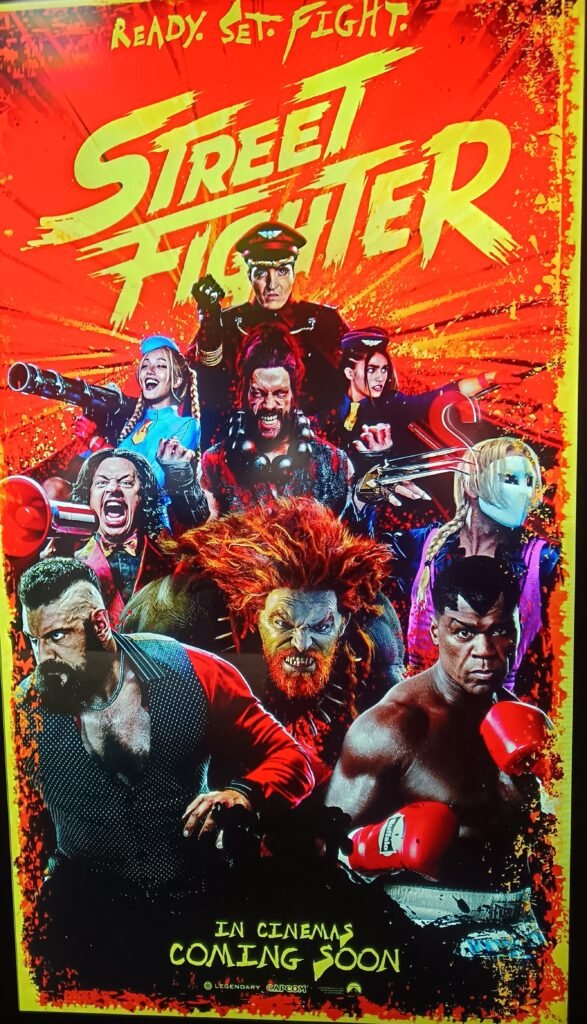 Alt = movie poster for the movie street fighter 2026Street Fighter 2026 Movie Review